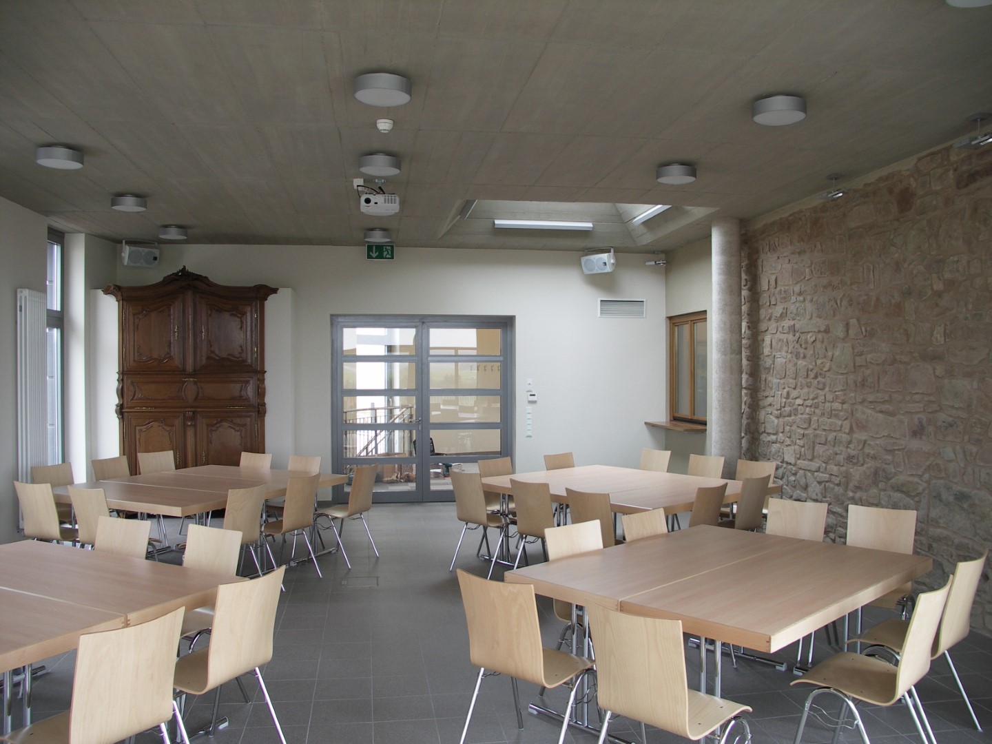 Grande salle du centre culturel Häerenhaus à Eppeldorf