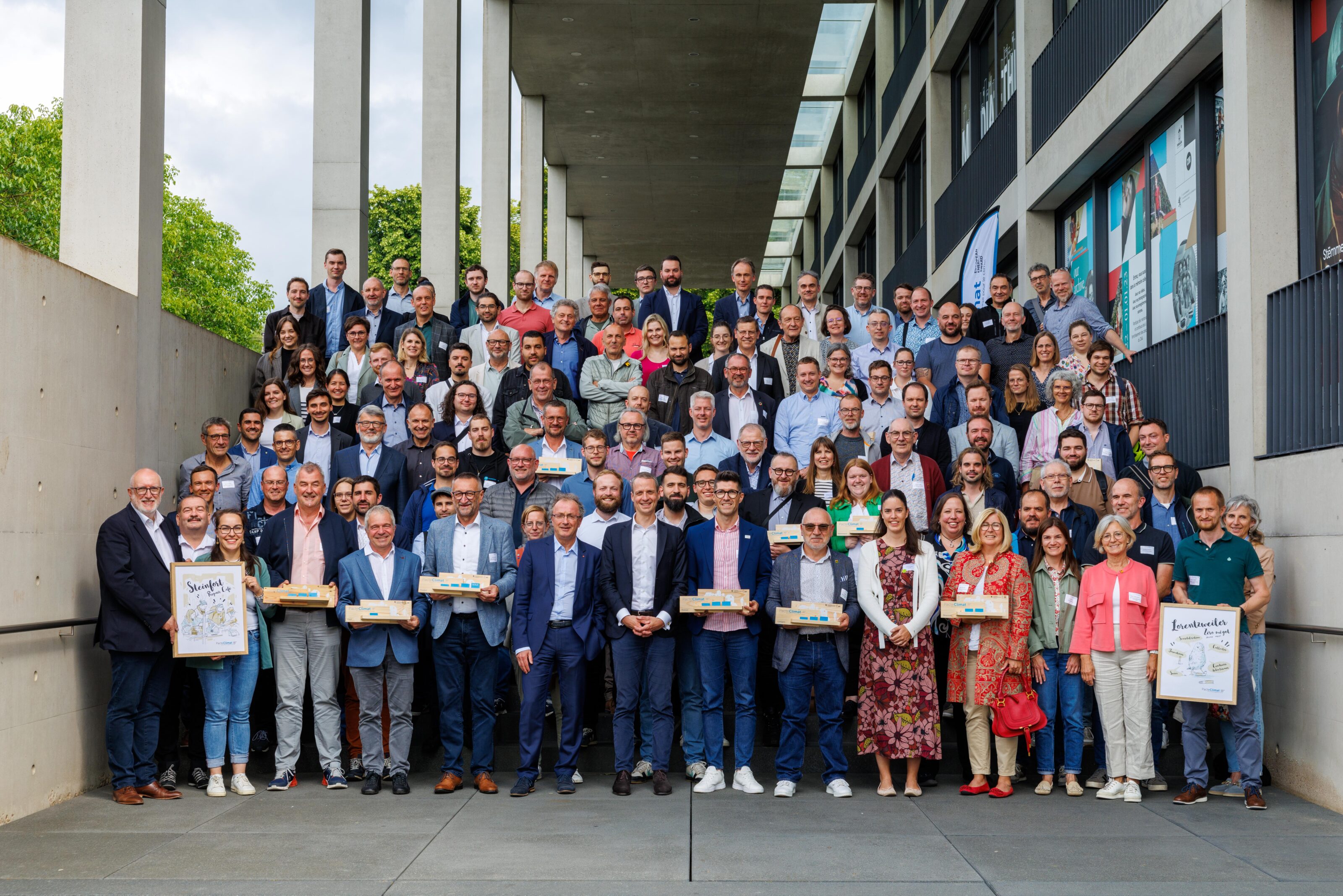 Gruppenfoto Klimapakt Tag 2025